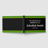 Sympathies de deuil et de respect Livre d'or (Complet)