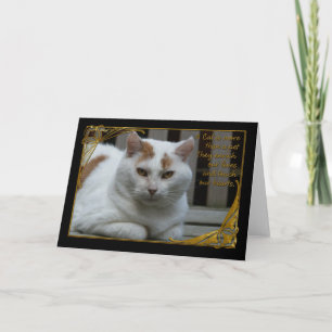 Sympathieverlies van de kattenkaart kaart
