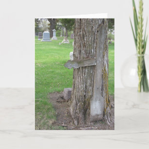 Sympathikaart van Spirit Hill Tree Cross Kaart
