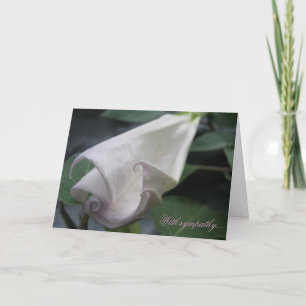 Sympathikaart voor bloemen kaart
