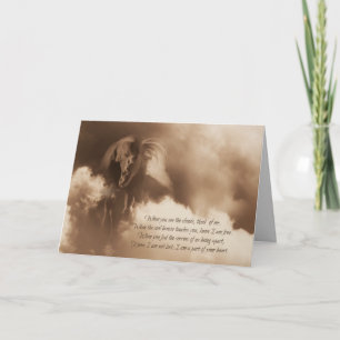 Sympathikaart voor Spirituele paard met gedicht Kaart