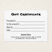 Sympathique Snowmen avec carte cadeau en bois (Dos)