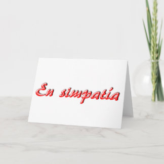 Sympathokaart Kaart