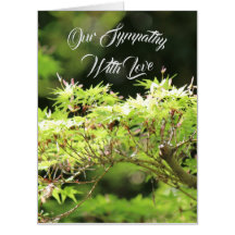 Sympathy Botanical Floral (Big 18 x 24) Card