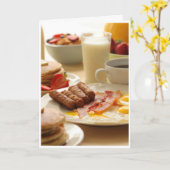 Sympathy - Breakfast Kaart (Gele Bloem)