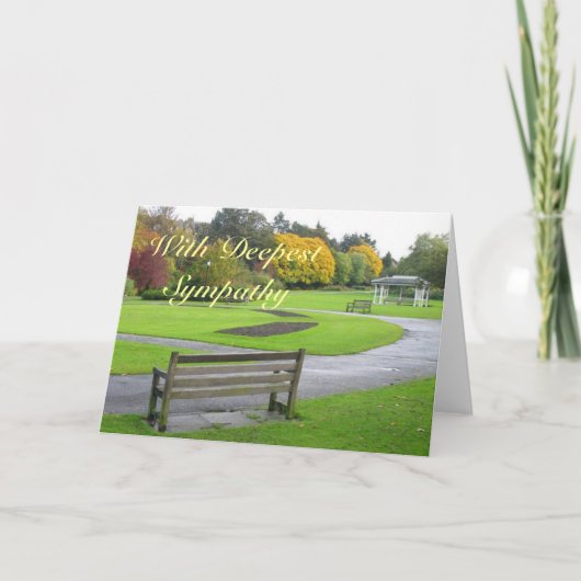 Sympathy Card aanpassen Kaart (Voorkant)
