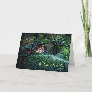 Sympathy Card - Deep Peace Gaelic Blessing Kaart