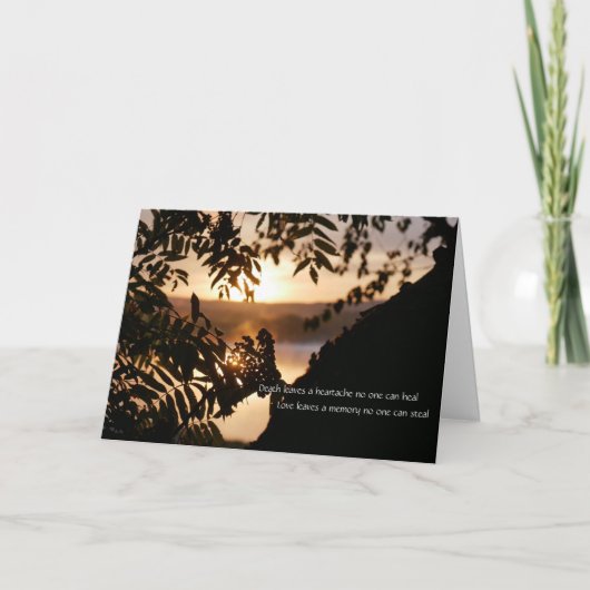 Sympathy Card – Ierse zegening Kaart (Voorkant)