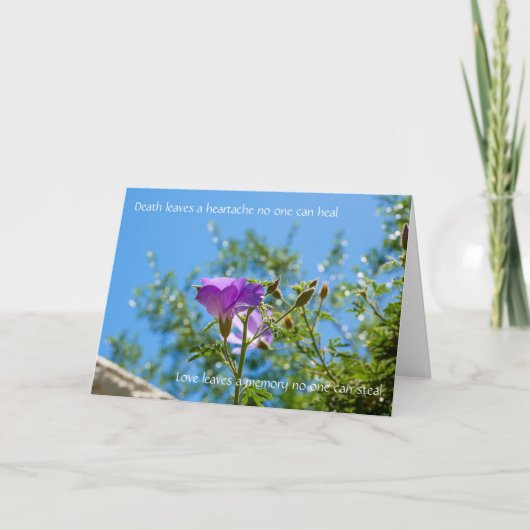 Sympathy Card – Ierse zegening Kaart (Voorkant)