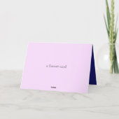 Sympathy card: kaart (Achterkant)