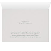 Sympathy Card met een zorgzaam vers (Binenzijde Horizontaal (Onderkant))