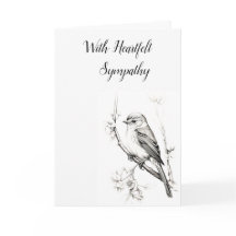 Sympathy Card met oprechte sympathie