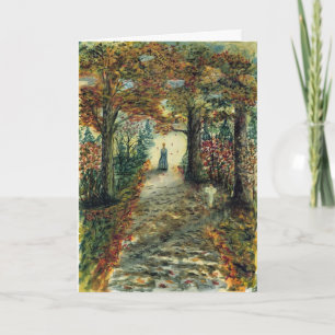 Sympathy Card - Originele kunst Kaart