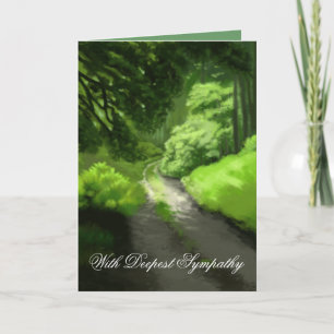 Sympathy Card van One: Brother Forest Kaart