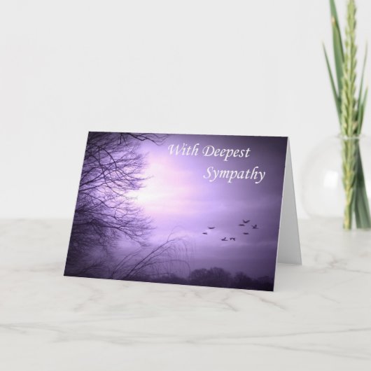 Sympathy Card voor thuiskomst Kaart (Voorkant)