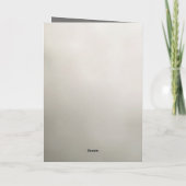 Sympathy Card with Customizable Message  Kaart (Achterkant)