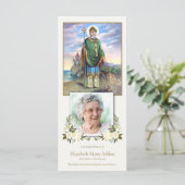 Sympathy Floral St Patrick Carte de remerciements  (Debout devant)