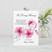 Sympathy Funeral MERCI Lily Floral PHOTO (Debout devant)