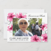 Sympathy Funeral MERCI Lily Floral PHOTO (Dos)