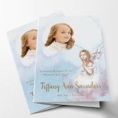 Sympathy Memorial Angel Funérailles Remerciements 