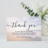 Sympathy Merci Beach Ocean Funeral (Debout devant)