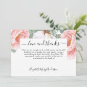 Sympathy Merci Bereavement Floral Memorial (Debout devant)