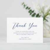 Sympathy Merci Funeral Note Card Bereavement (Debout devant)