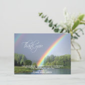 Sympathy MERCI Mémorial Arbres Arc-en-ciel Nature (Debout devant)