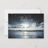 Sympathy MERCI Memorial Sunset Ocean Beach (Devant)