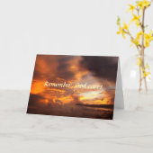 Sympathy Souvenez-vous que la carte de coucher de (Fleur jaune)