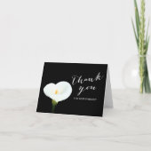 Sympathy White Lily Merci commémoratif (Devant)