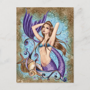 Symphoni - Carte postale Ocean Mermaid