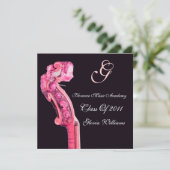 SYMPHONIA CLASSIC MUSIC GRADUATIE MONOGRAM Viool Kaart (Staand voorkant)