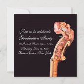 SYMPHONIE CLASSIC MUZIEK AFSTUDEREN MONOGRAM KAART (Achterkant)