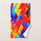 Symphonie couleur Abstraite (Serviette à main)