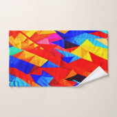 Symphonie couleur Abstraite (Serviette à main)