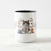 Symphonie de pattes douces - Mug combo 15 oz avec  (Centre)