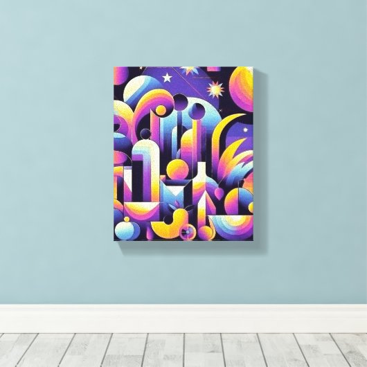 Symphony Canvas Afdruk (Insitu (Houten vloer))