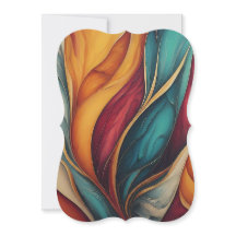 Symphony of hues cadeau / uitnodiging / bedankt ka