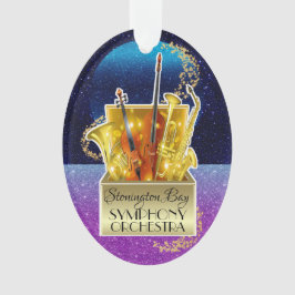 Symphony Orchestra Music Ornament