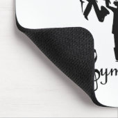 SYMPHONY-orkest in een gestileerd design Muismat (Hoek)