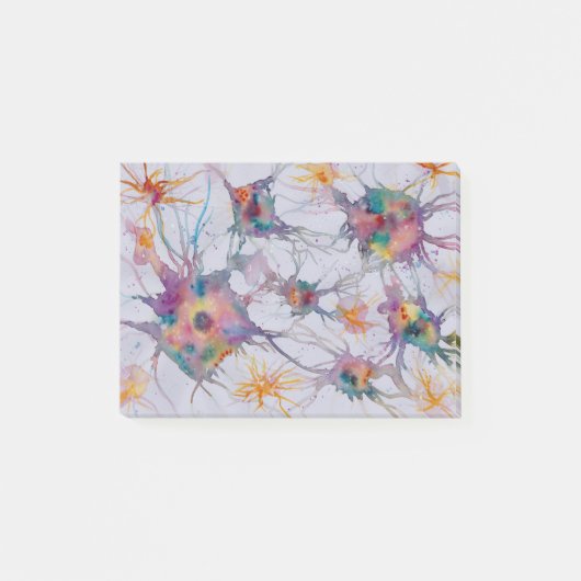 Synapses Waterverf schilderen Post-it® Notes (Voorkant)