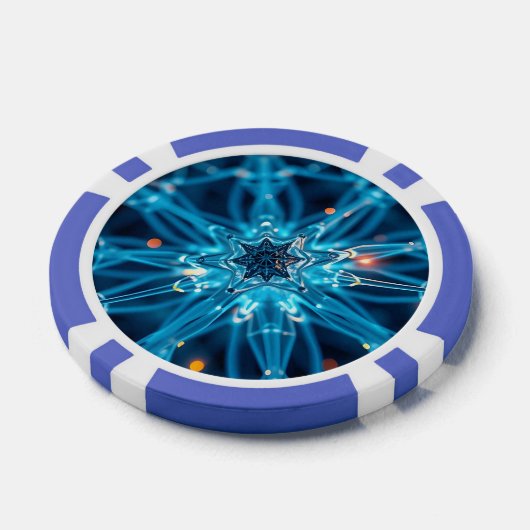 synaptische ster poker chips (Enkel)