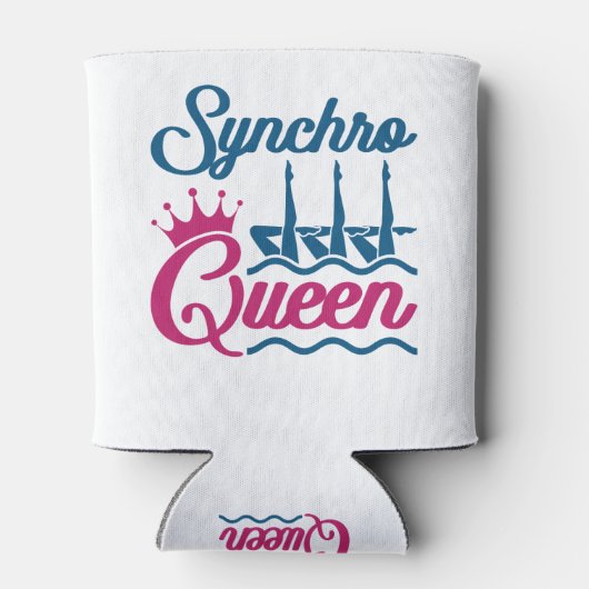 Synchro Queen Synchronized Swimming Blikjeskoeler (Achterkant)