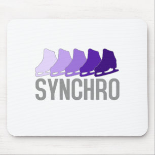 Synchro-Schaatsen Muismat