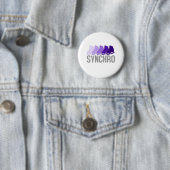 Synchro-Schaatsen Ronde Button 5,7 Cm (In situ)