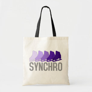 Synchro-Schaatsen Tote Bag