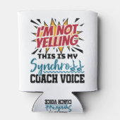 Synchrome zwemsynchrone coach blikjeskoeler (Achterkant)