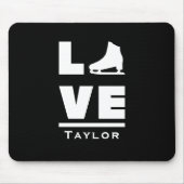 Synchrone liefde en live-beeldschaatsen muismat (Voorkant)