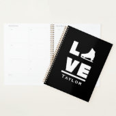 Synchrone liefde en live-beeldschaatsen planner (Display)